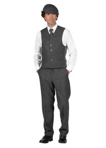 Pantaloni della tuta degli anni '20, grigio