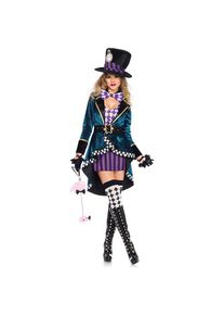 Leg Avenue Costume de chapelière élégante