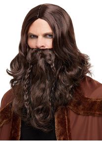 Smiffys Barbarenbart und Per&uuml;cke