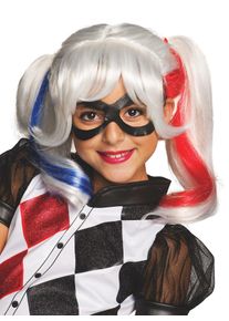 Rubies Harley Quinn Perücke für Kinder