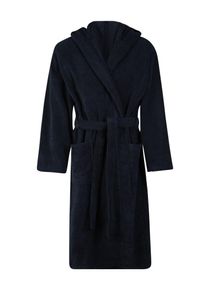 Schiesser Heren Badjas lang marine L