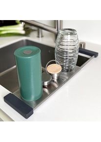 Sanni Shoo drip.it – Multifunktionaler Flaschen-Abtropfhalter für Spülen