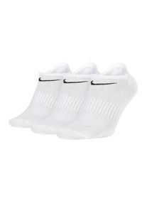 Nike, Mænd, Sportssokker, Sort / Hvid, Størrelse S