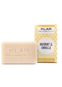 Klar - Festes Shampoo Muskat & Vanille