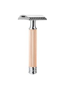 Mühle Glasshütte Mühle - Rasierhobel rotgold offner Kamm R41