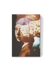 Canvas Print "Girl with a Pearl Earring Collage" artboxONE Wallart