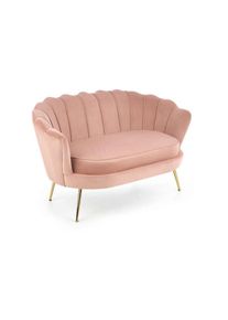 Canapea roz tapițată Brenna
