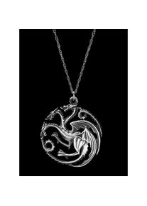Noble Collection Game of Thrones - Collier en argent Targaryen