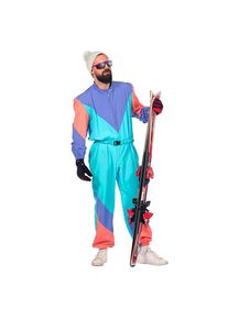 maskworld Costume de ski des années 80 pour hommes