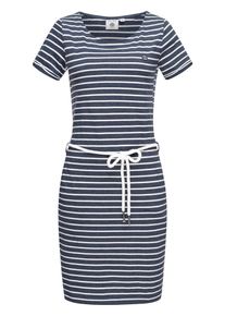 PEAK TIME Sommerkleid 'L80022' Damen blau / weiß Größe 34