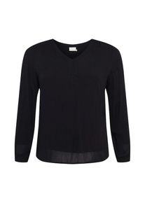 Kaffe CURVE Dames Blouse 'KCami' zwart M-L