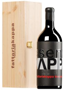 Fattoria Kappa Kappa Essenza Rosso Toscana IGT 2016 MAGNUM in cassetta di legno