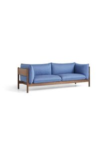 Arbour Eco canapé 3 places Re-wool 758 / noyer huilé ciré Hay