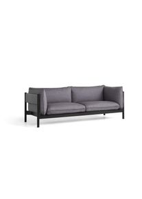 Arbour Eco canapé 3 places Remix 266 / noir Hay