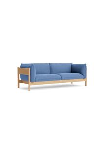 Arbour Eco canapé 3 places Re-wool 758 / chêne huilé ciré Hay