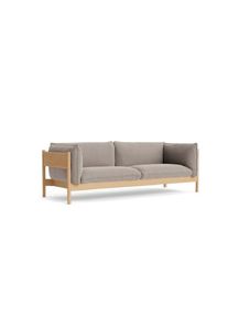 Arbour Eco canapé 3 places Re-wool 628 / chêne huilé ciré Hay