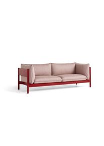 Arbour Eco canapé 3 places Re-wool 648 / hêtre rouge-vin Hay
