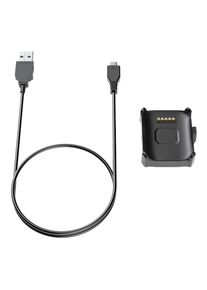 Replacement Charger Data Sync USB Charging For Makibes Br3 Smart Watch - Black