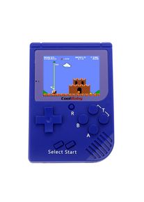 Coolbaby RS-6 Mini Retro Handheld Game Console 2.5 inch LCD Built-in 129 Games - Blue