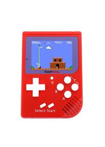 Coolbaby RS-6 Mini Retro Handheld Game Console 2.5 inch LCD Built-in 129 Games - Red