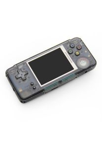 Coolbaby RS-97 Retro Handheld Game Console Built-in Simulator and Thousands Games Support FC GBA MD - Transparent Black