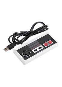 ACGAM NES Style Retro Wired USB Gaming Controller JoyStick for PC and MAC Tablet - Grey