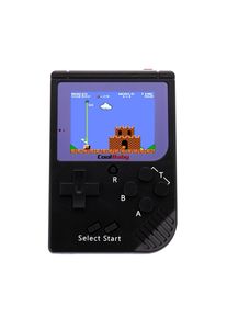 Coolbaby RS-6 Mini Retro Handheld Game Console 2.5 inch LCD Built-in 129 Games - Black