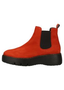 Paul Green Chelsea boots orange red