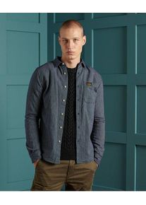 Superdry Indigoblaues Workwear Hemd