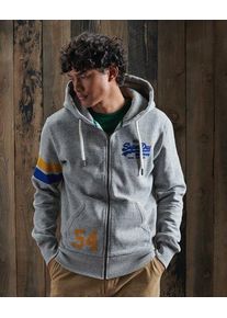 Superdry Vintage Logo Varsity Hoodie mit Reißverschluss