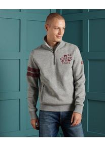 Superdry Klassisches Track & Field Oberteil mit halblangem Reißversch