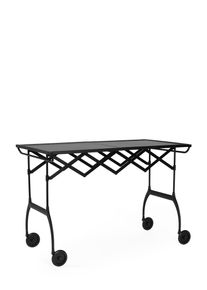 Battista Chariot de Service Noir Mat Kartell