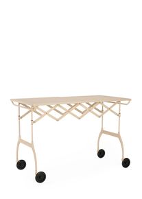 Battista Chariot de Service Mat Crème Kartell