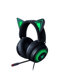 Razer Kraken Kitty Edition Gaming Headset - THX Spatial Audio Surround Sound - Active Noise-Canceling Microphone - Chroma RGB Lighting - Black