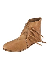 Half-Boots laced with nailed sole natural brown