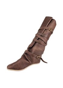 Late medieval buckle boots 14th-15th century
