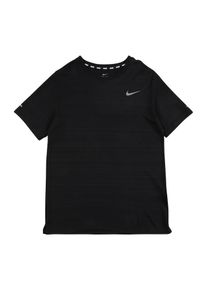 Nike Functioneel shirt 'Miler' grijs / zwart 158-170
