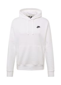 Nike Sportswear Heren Sweatshirt 'Club Fleece' zwart / wit XS