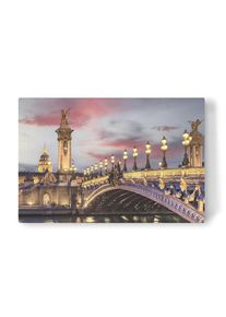 Canvas Print "Romantic Paris" artboxONE Wallart