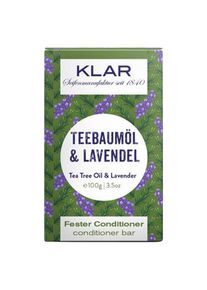 Klar - fester Conditioner Teebaumöl/Lavendel 100g