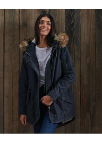 Superdry Women's Field Parka Marineblau - Größe: 36