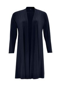 Yoek Dames Gebreid vest 'Dolce' donkerblauw S-M