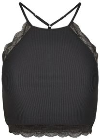 Urban Classics Top Femei negru, Mărimea M