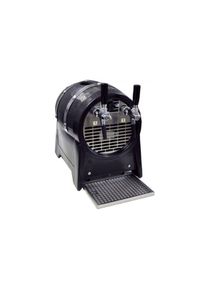 ich-zapfe Tireuse a biere, Machine a biere, Pompe à bière, Distributeur biere - refroidisseur à sec avec anneaux décoratifs, 2 robinets, 60 l/h