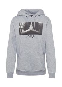Mister Tee M&auml;n Sweatshirt 'Pray' antracit / m&ouml;rkgr&aring; / gr&aring;melerad Storlek XXXL