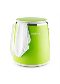 ONECONCEPT Ecowash-Pico, zöld, mini mosógép, centrifuga funkció, 3,5 kg, 260 W