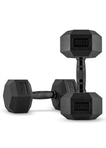Capital Sports Hexbell, egykezes s&uacute;lyz&oacute; p&aacute;r, 2 x 27.5 kg, fekete