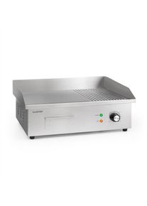 Klarstein Grillmeile 3000GR, elektromos grill, 3000 W, grill lap, 54,5 x 35 cm, sima/bordás