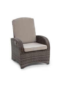 Blumfeldt Comfort Siesta, fotel, állítható háttámla, sötétszürke színben