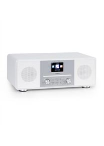 ONECONCEPT Streamo CD, internet rádió, 2 x 10 W, WLAN, DAB+, FM, CD-lejátszó, BT, fehér